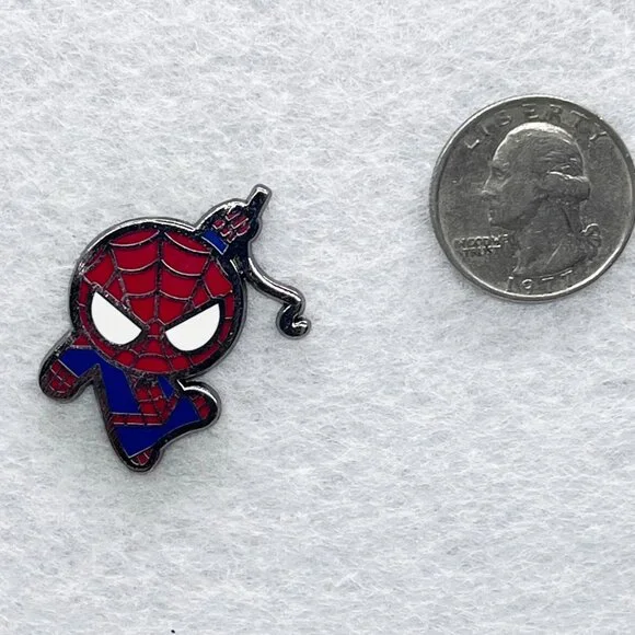 🔮 5/$25 Disney Marvel Kawaii Collection Spider-Man Pin‎ - Picture 2 of 3